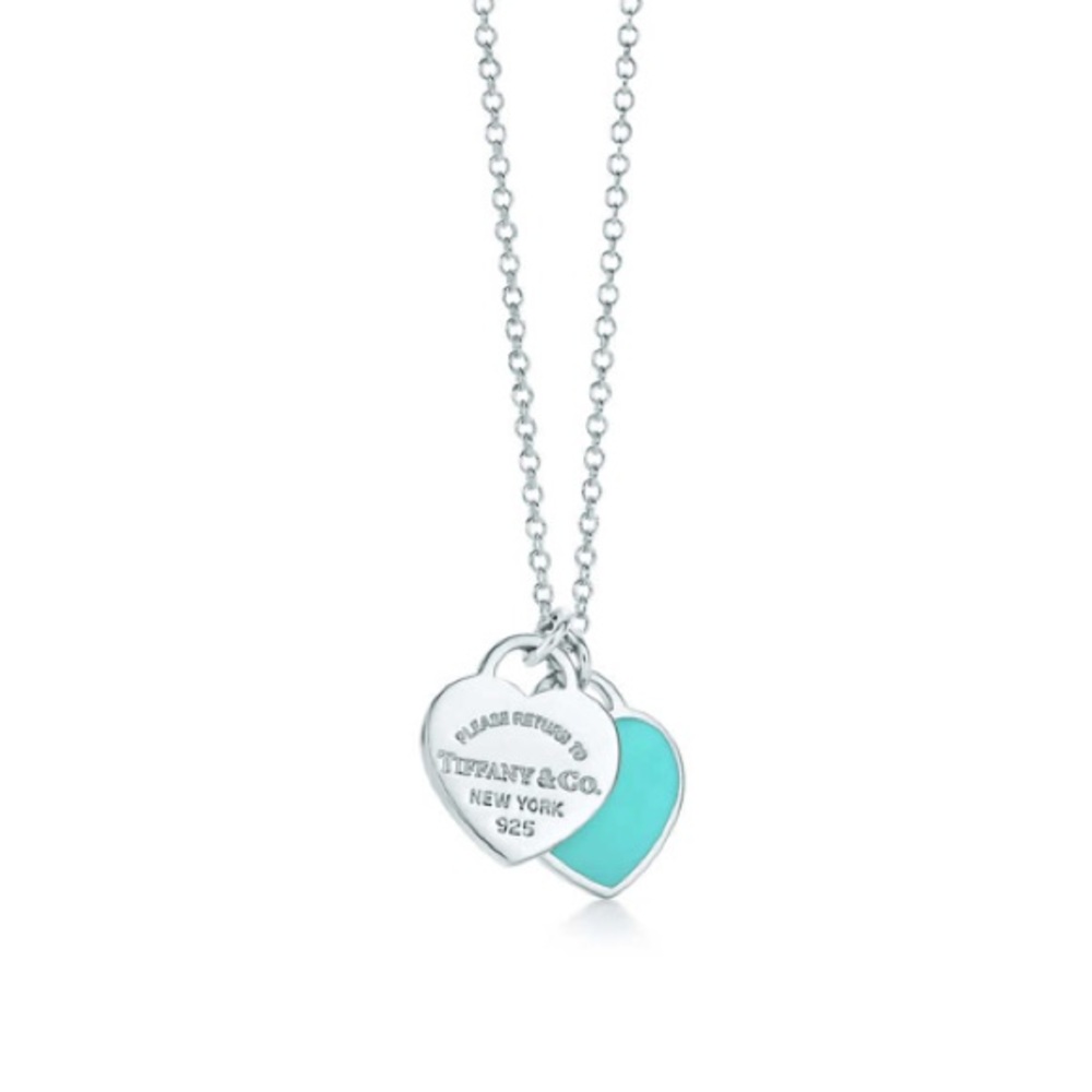 Tiffany & Co. double heart tag